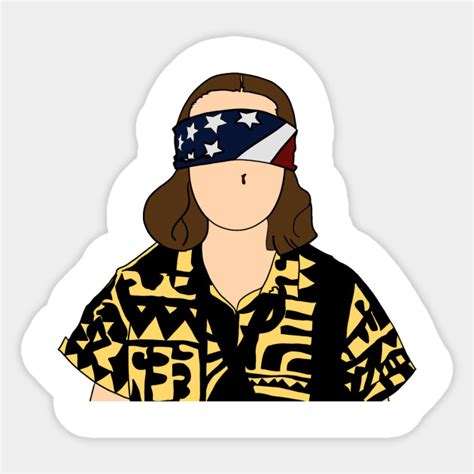 Eleven From Stranger Things 3 Stranger Things Eleven Sticker