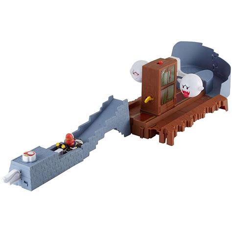 Hot Wheels Mario Kart Set De Pistas Boos Spooky Sprint Shy Guy Ziggytoys