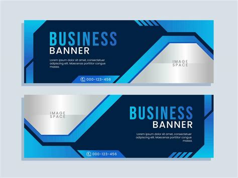 Business banner template 23682452 Vector Art at Vecteezy