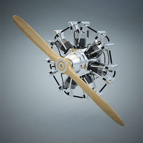 engine radial  model