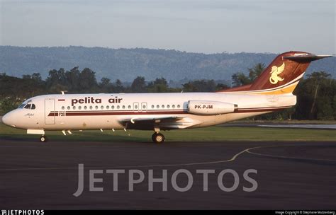 Photo Of PK PJM Fokker F28 4000 Fellowship Air Ivoire Deck Photos