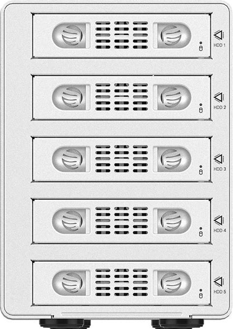 Orico Aluminium Harde Schijf Behuizing Voor 5 X 3 5 Inch HDD SSD