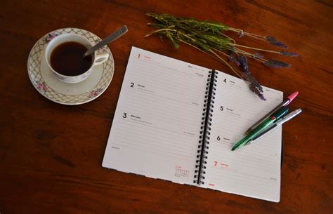 Free Images : notebook, writing, coffee, wood, leaf, green, color