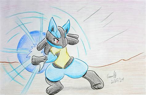 Lucario Aura Sphere By Gmangamer25 On Deviantart