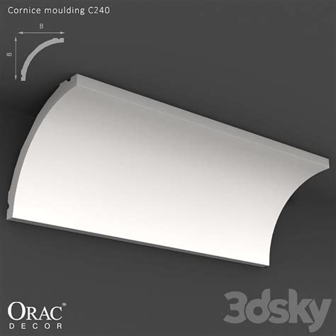 Om Cornice Orac Decor C Decorative Plaster D Model