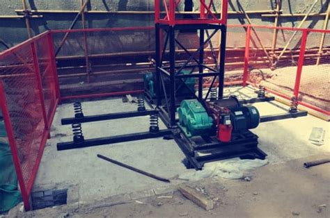 Installation Of Material Hoist Ihurmo