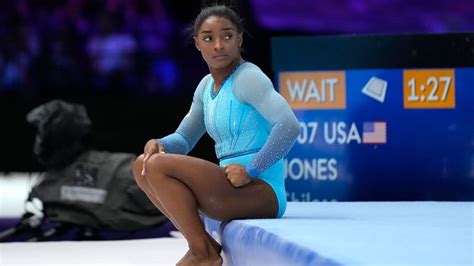 Simone Biles Becomes First Woman To Land A Yurchenko Double Pike Vault