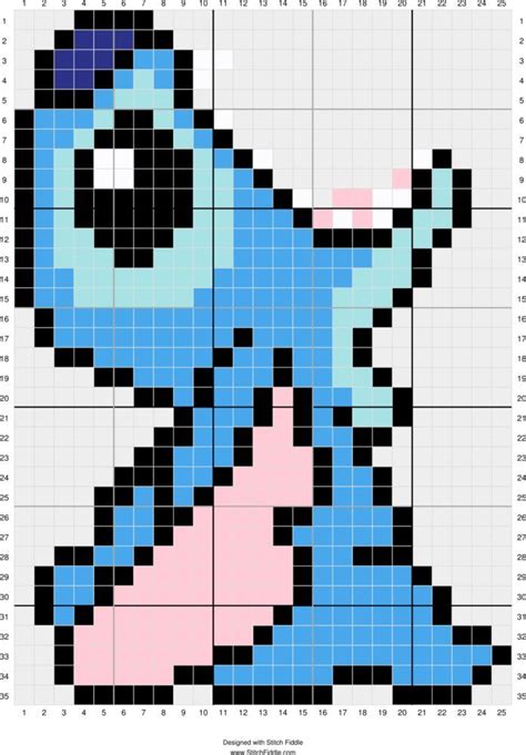 Cross Stitch Pattern Stitch Lilo And Stitch By Emelieozwin On B