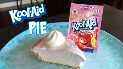 Kool Aid Pie Review Easy No Bake Pie Youtube