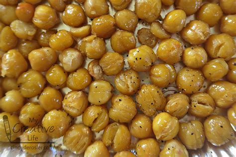 Cindy Derosier My Creative Life Roasted Garbanzos