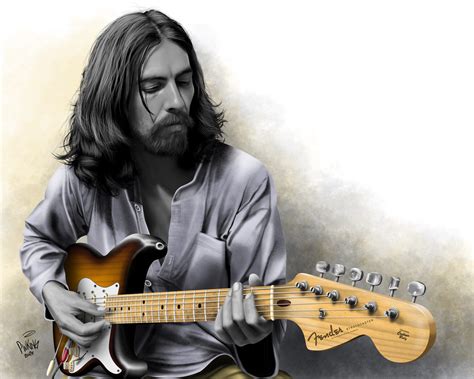 George Harrison Stratocaster Paul King Artwerks