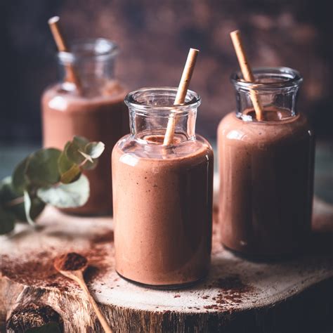 Strawberry Chocolate Antioxidant Smoothie