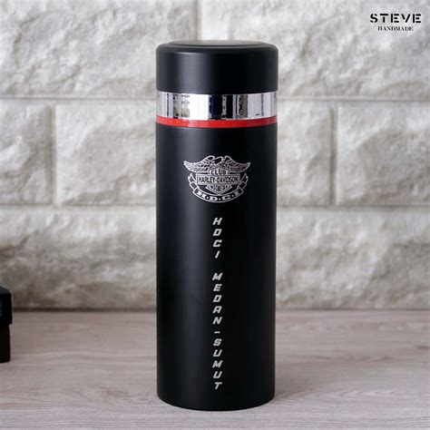 Tumbler Botol Minum Tm Termos Stainless Steel Steve Handmade