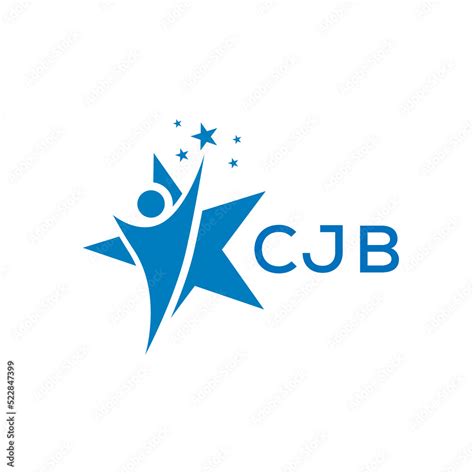 cjb letter logo white background cjb business finance logo design