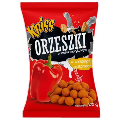 Kriss Orzeszki W Skorupce O Smaku Paprykowym 120g Delikatesy Dwójka