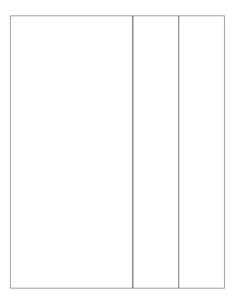 Free Printable 3 Column Chart Templates [pdf Included] Printables Hub