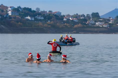 Bain de Noël à Saint Jean de Luz Saint Jean de Luz