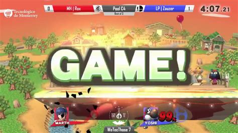 Wetecthose Pool C Mh Rox Marth Cloud Vs Lp Zauzer Yoshi