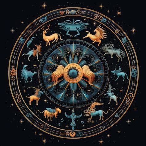 Piscis Signo Del Zodiaco Foto Premium