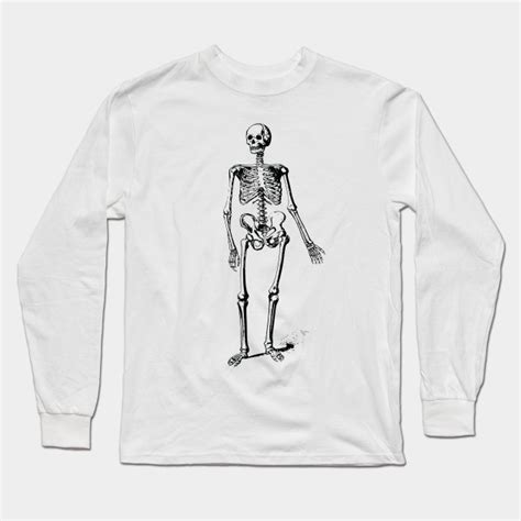 Skull Skeleton Skull Skeleton Long Sleeve T Shirt Teepublic Skull Design Graphic