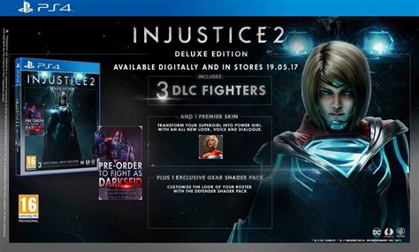 Injustice 2 - Deluxe Edition (PS4) - Xzone.cz