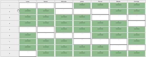 Analizamos el patrón de turnos 6X3 PGPlanning