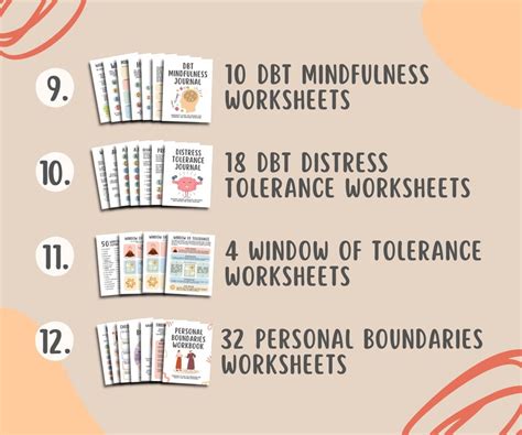 Dbt Mega Bundle 650 Items Dbt Coping Skills Posters Flashcards