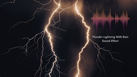 Thunder Lightning With Rain - Sound Effect - YouTube