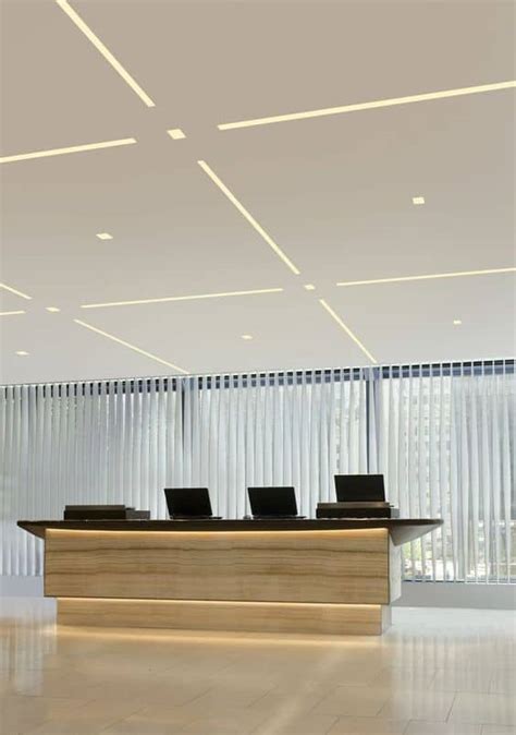 False Ceiling With Profile Light Design