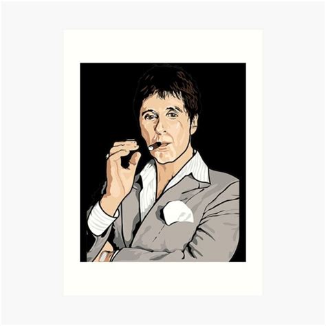 "Scarface Al Pacino Scarface Pop Art" Art Print for Sale by ...
