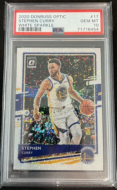 Stephen Curry Optic White Sparkle Ssp Price Guide Sports