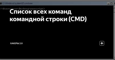 Список всех команд командной строки (CMD) | Наука и Факты | Дзен