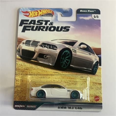 Hot Wheels Fast Furious Euro Fast BMW M E White Bmw M Hot Wheels Bmw