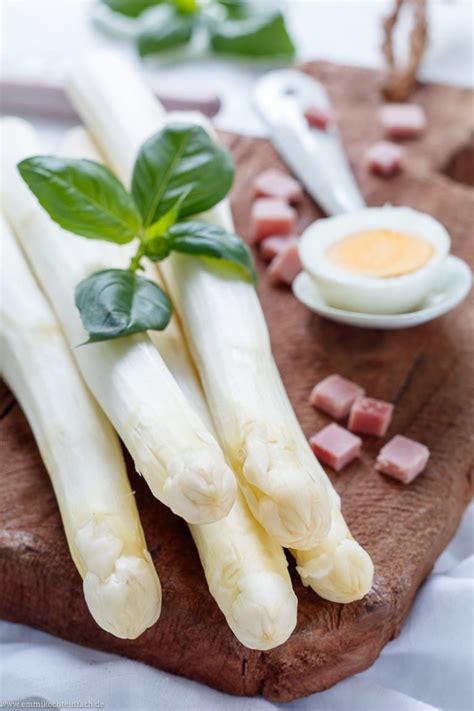 Klassischer Spargelsalat Mit Ei Und Schinken Emmikochteinfach