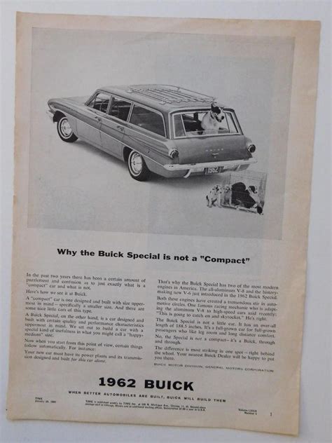 1962 Buick Special Wagon Etsy