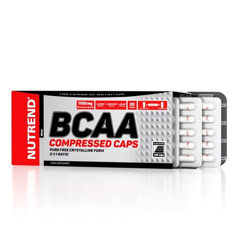 Nutrend Bcaa Compressed Caps 120 Kapsul Proteini Si