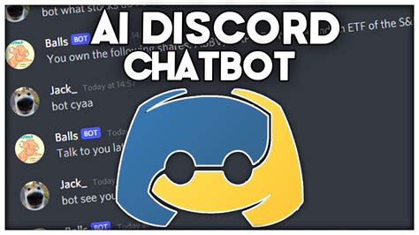 How To Make An Ai Chat With Discord Py Youtube Tutorial