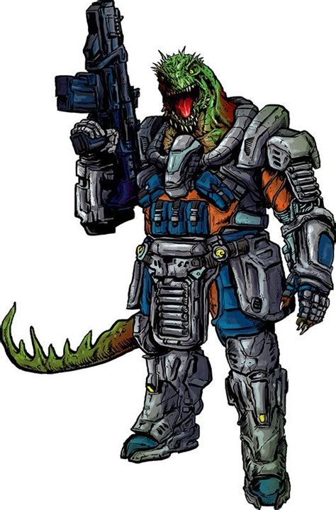 Starfinder Vesk Race Picture Sci Fi Concept Art Starfinder