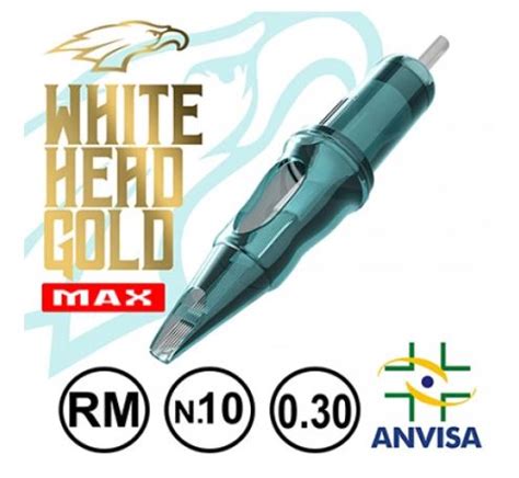 Caixa Cartucho White Head Gold Max Pintura Mr Un Mr Os