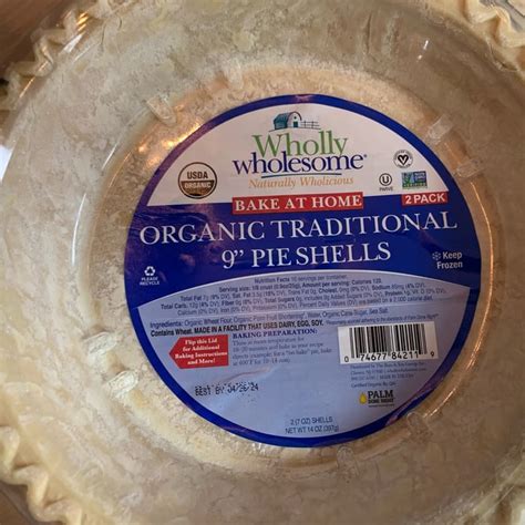 Wholly Wholesome Organic Traditional 9 Pie Shells Review Abillion