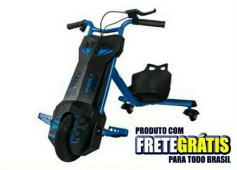 Scooter Elétrico Kids Drift Triciclo Motor 120 Watts R 929 99 em