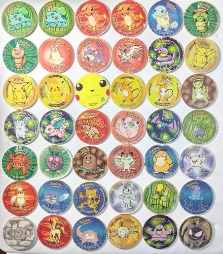 Lote De Tazos Pokémon Sabritas Mexico MercadoLibre