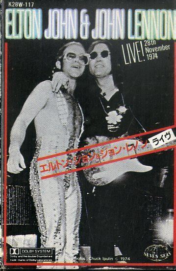 【目立った傷や汚れなし】f00019340カセットエルトン・ジョンandジョン・レノン「elton John And John Lennon