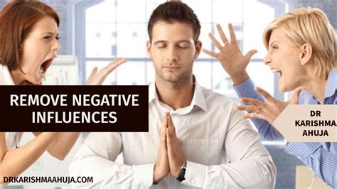 How To Remove Negative Influences And Live More Positively DR