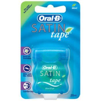 Oral B Dental Floss Satin Mint Tape Reviews - Black Box