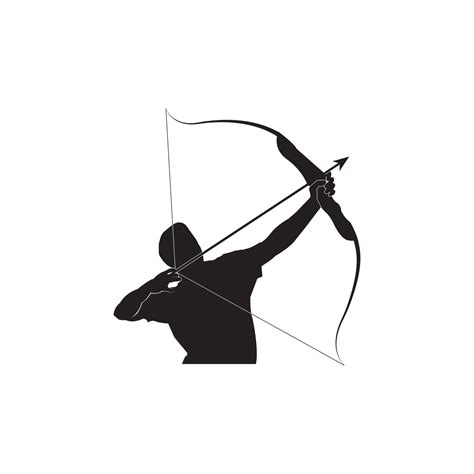 Bow With Arrow Icon 10823163 Vector Art At Vecteezy