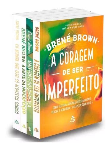 Kit A Coragem De Ser Imperfeito 4 Livros Frete Grátis