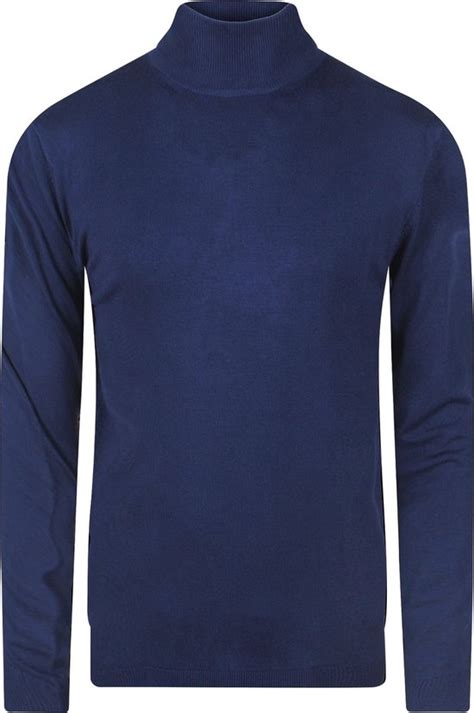 Consenso Heren Trui Met Turtleneck Col Blauw Bol