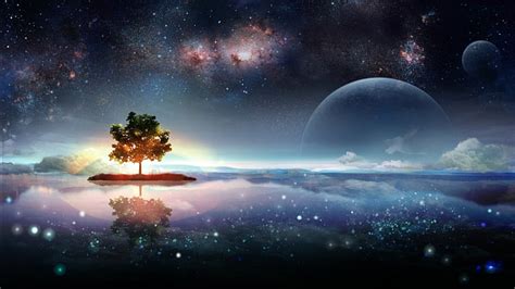 HD wallpaper: art, artwork, fi, landscape, planet, Planetscape, sci ...