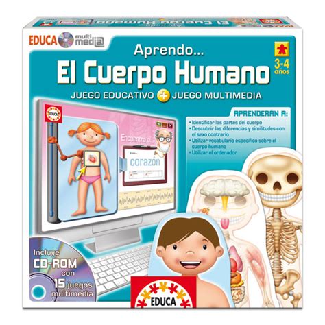 Puzzle Multimedia El Cuerpo Humano De Educa En Minikidz